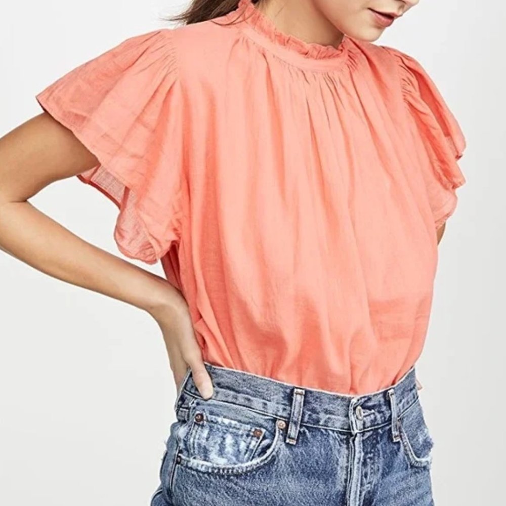 Trovata Women's Carla High Neck Blouse - Size Small